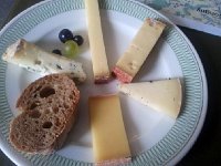 2013-10-05 16.52.05  The end of the balade gourmande in the chais at Obrist in Vevey